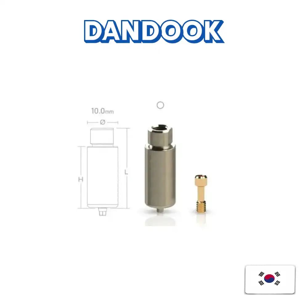 پریمیل تک پیج اباتمنت کره‌ای _ Premilled-Abutment