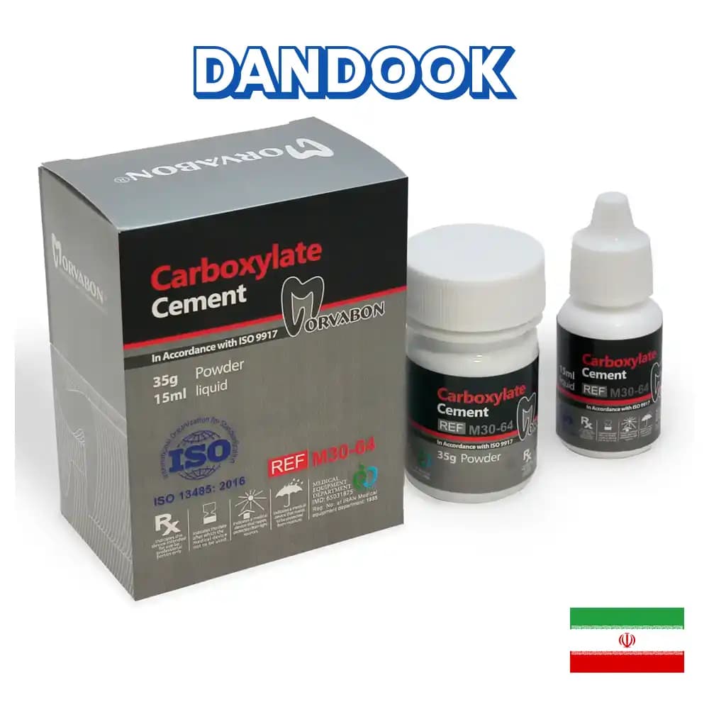 سمان زینک پلی کربوکسیلات مروابن-carboxylate cement