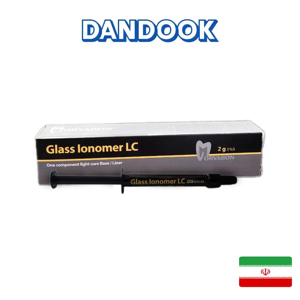 گلاس آینومر لایت کیور مروابن-Glass lonomer LC