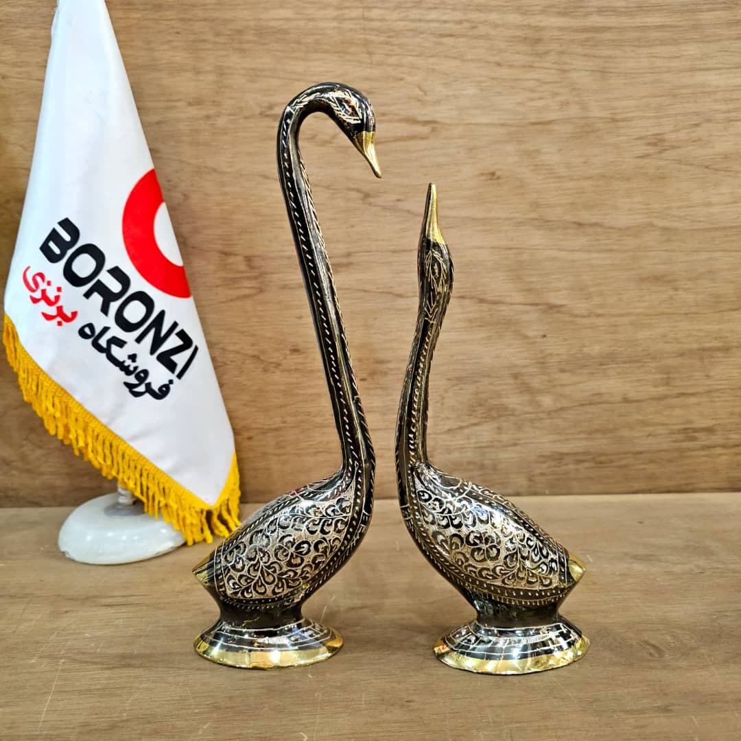 قو برنز سیاه قلم 33 سانت