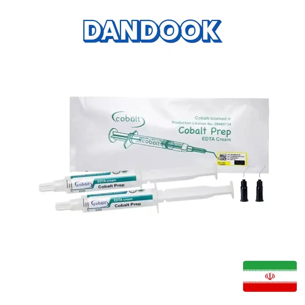 آرسی پرپ 2 عددی کبالت Prep – EDTA Root Canal Cream