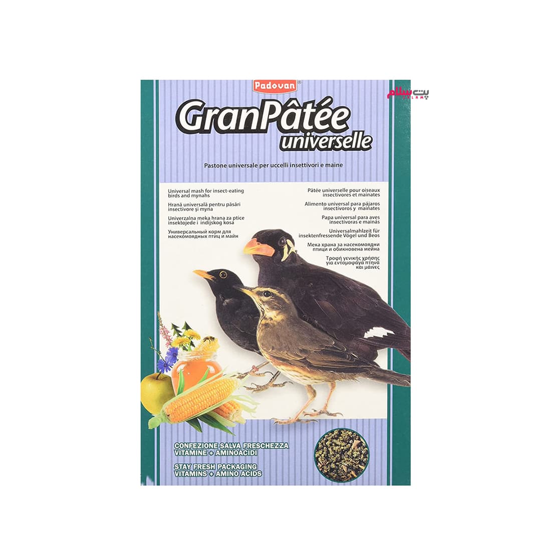 غذای مرغ مینا یونیورسال پادوان (Granpatee Universelle) — تصویر ۲