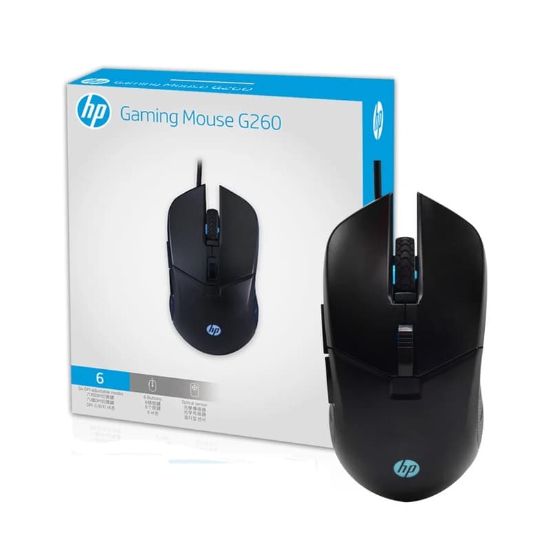 ماوس گیمینگ اچ‌پی مدل G260 با سیم — تصویر ۴