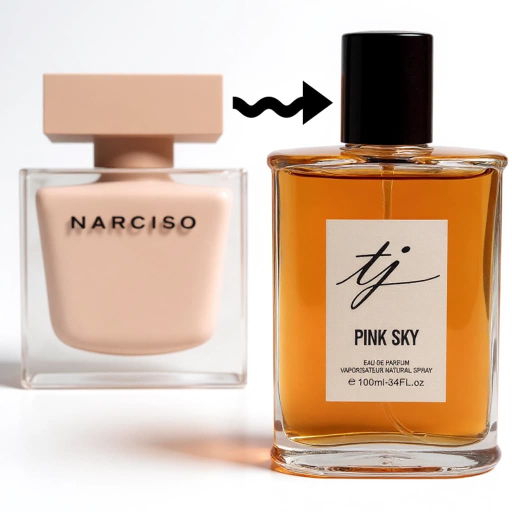 عطر پینک اسکای tj رایحه نارسیسو رودریگرز پودری — تصویر ۲