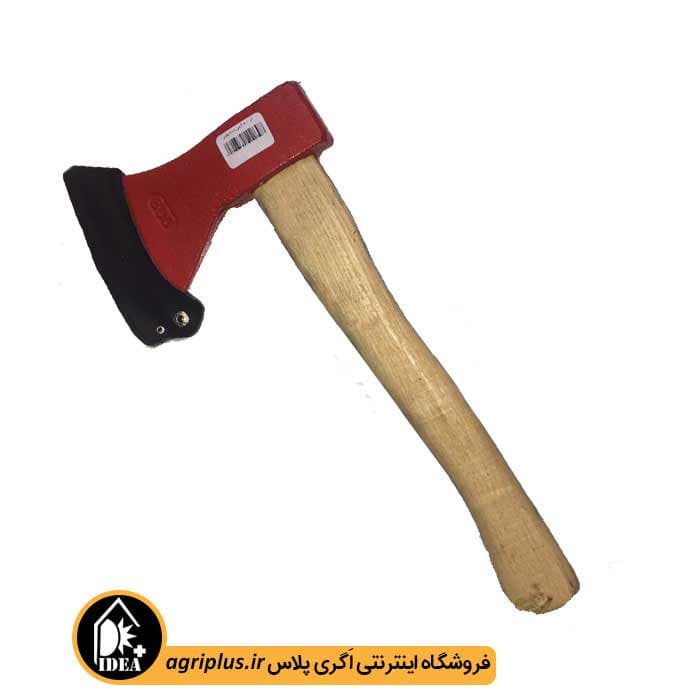 تبر ۸۰۰ گرمی دسته چوبی