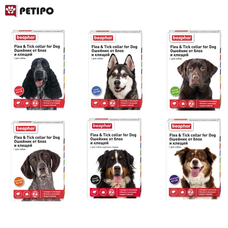 قلاده سگ ضد کک و کنه بیفار (Beaphar Flea & Tick Collar for Dogs) اندازه 65 سانت — تصویر ۴