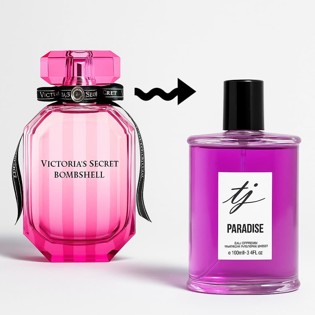 عطر پارادایس tj رایحه ویکتوریا سکرت بامبشل