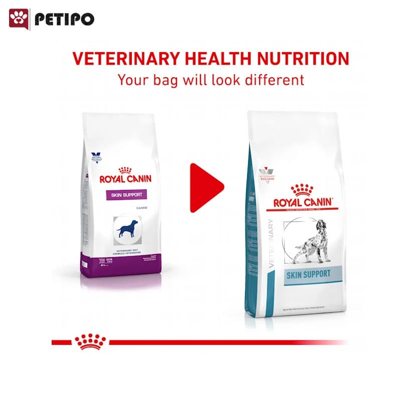 غذای خشک سگ مبتلا به بیماری پوستی رویال کنین (Royal Canin Skin Support) وزن 2 کیلوگرم — تصویر ۴