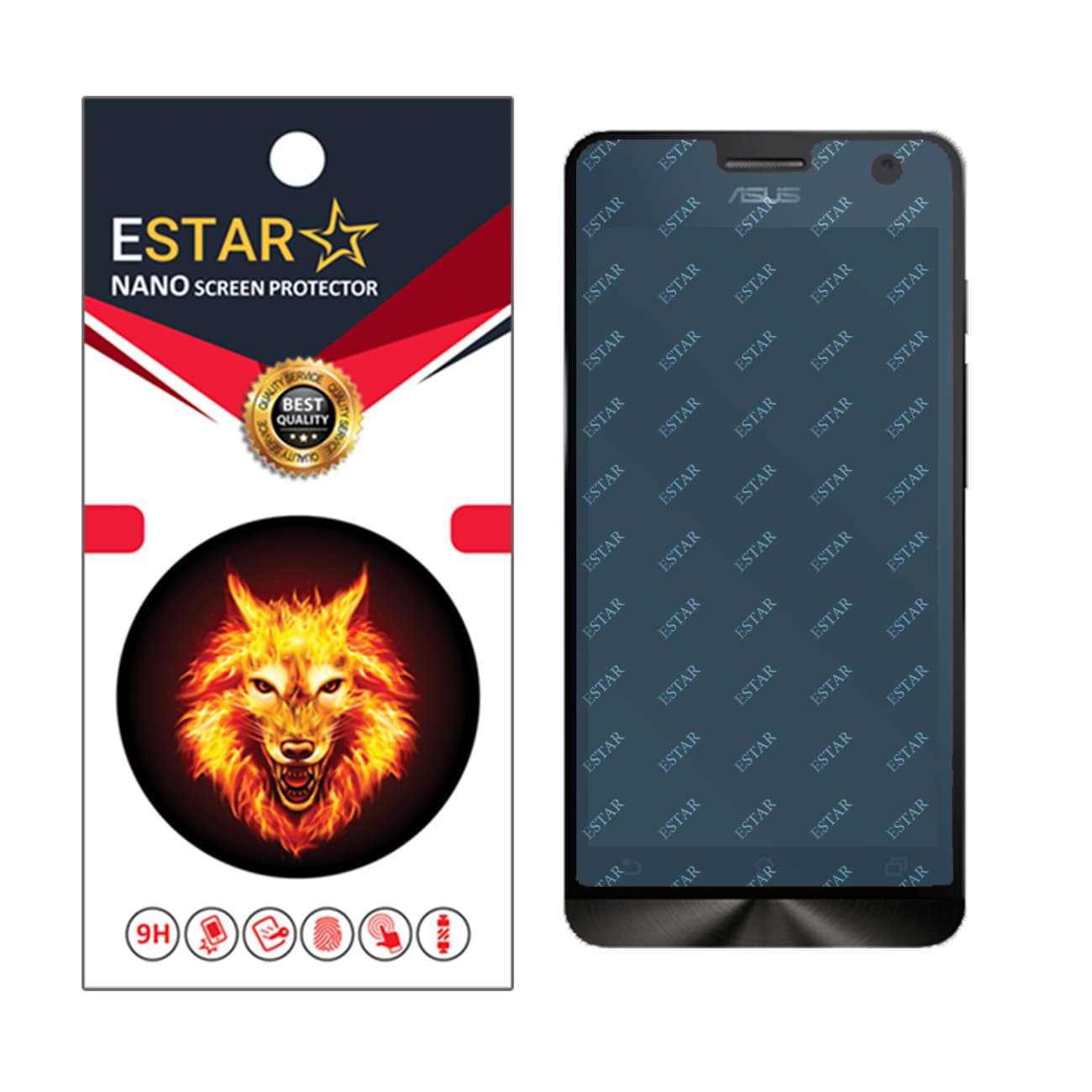 نانو گلس ای استار zenfone 5