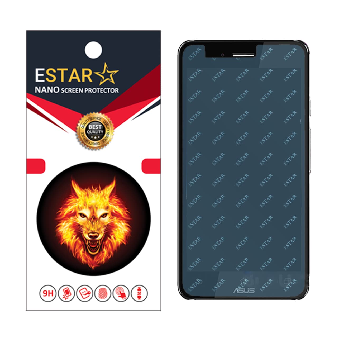 نانو گلس ای استار zenfone 6