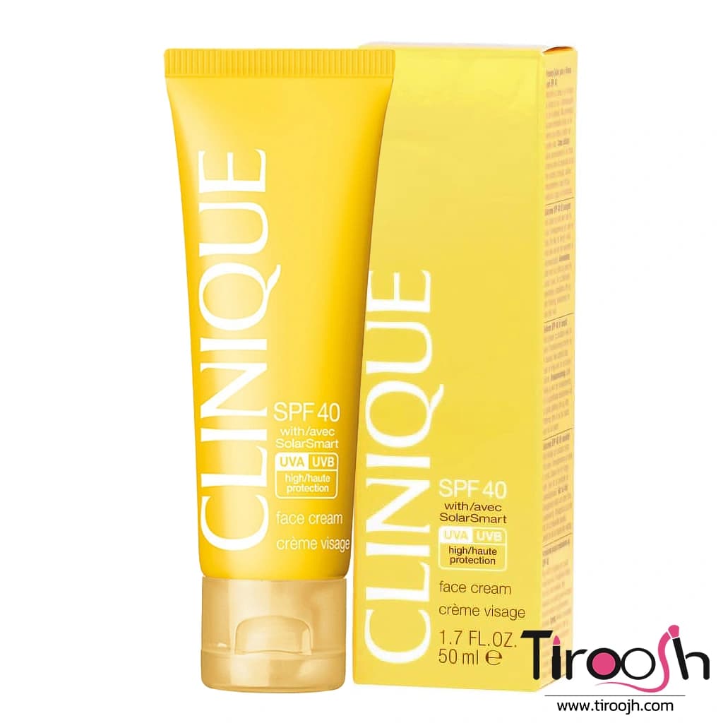 کرم ضد آفتاب کلینیک spf 40