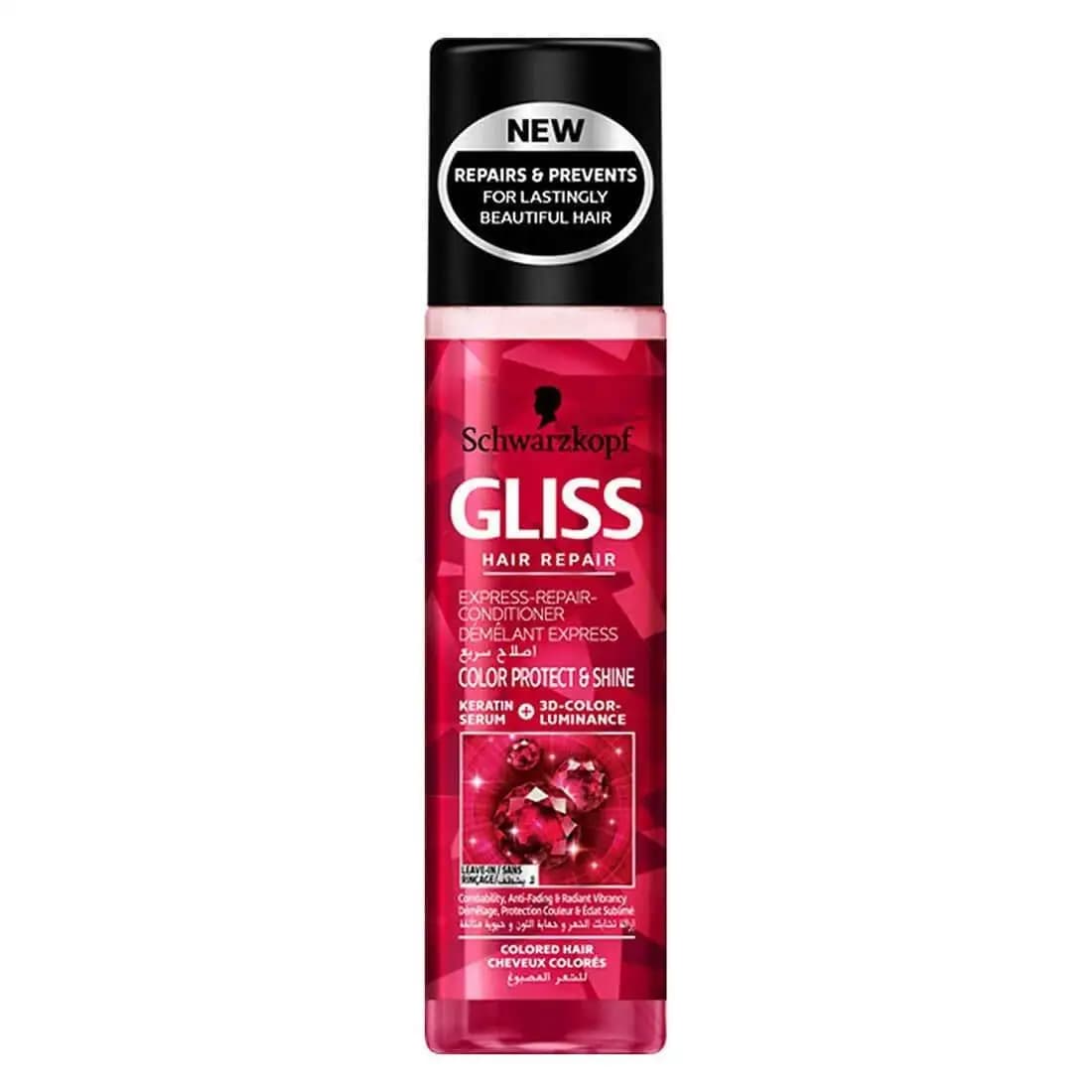 اسپری دو فاز گلیس COLOR PROTECT & SHINE حجم 200 میل — تصویر ۲