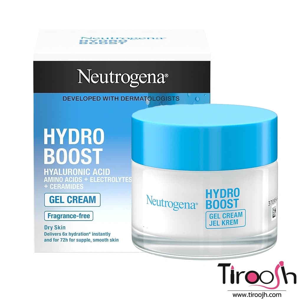 ژل کرم نوتروژینا hydro boost برای پوست خشک و دهیدراته