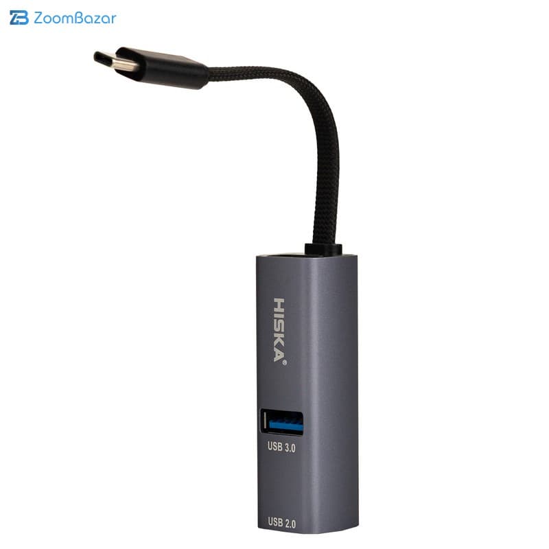 هاب پنج پورت USB-C هیسکا مدل HR-52 — تصویر ۴