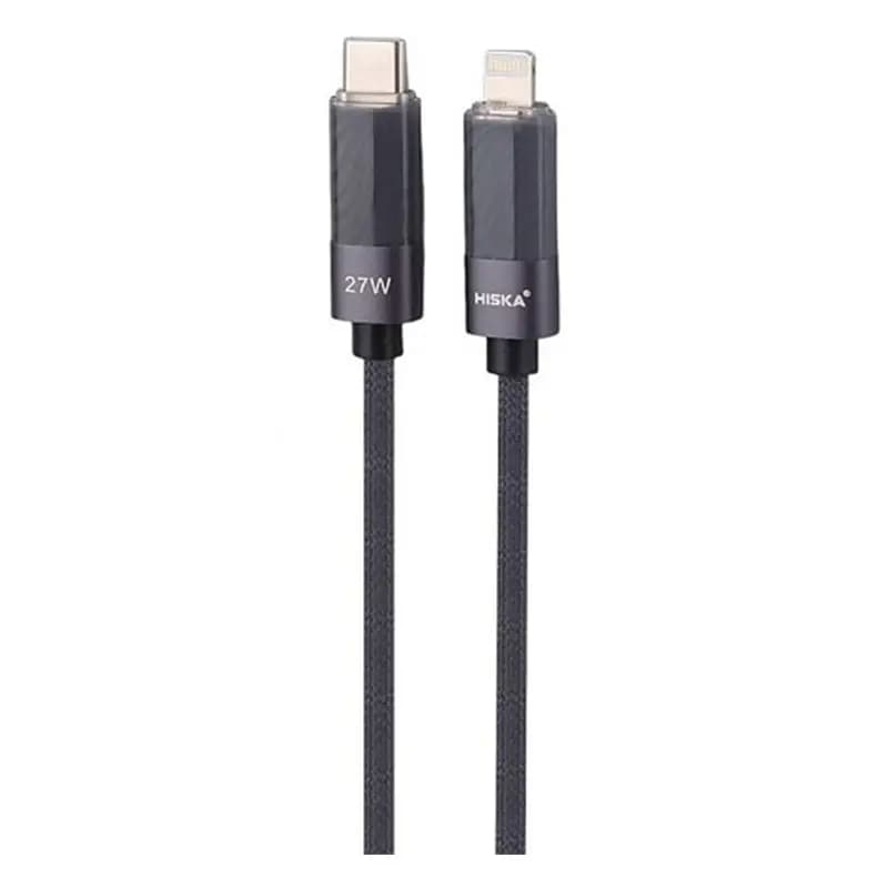 کابل USB-C به لایتنینگ هیسکا مدل LX-821CL طول 1 متر