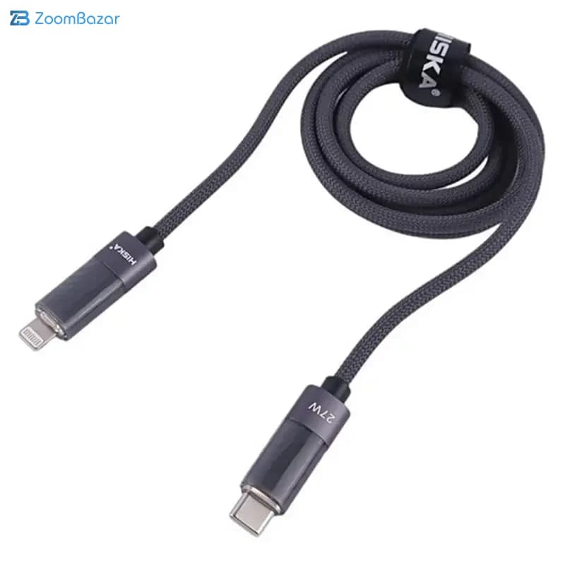 کابل USB-C به لایتنینگ هیسکا مدل LX-821CL طول 1 متر — تصویر ۳