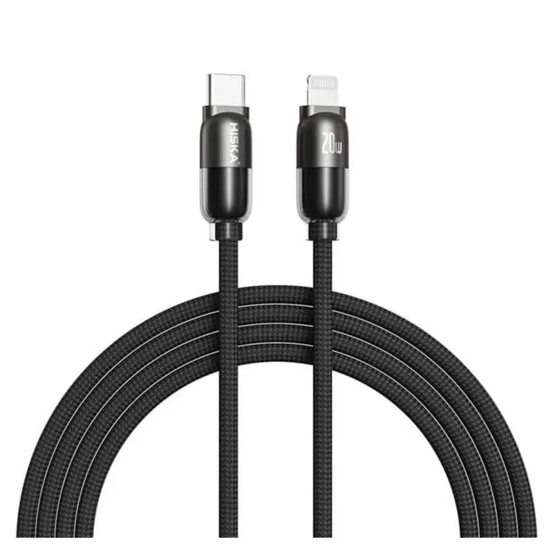 کابل USB-C به لایتنینگ هیسکا مدل LX-901CL طول 1 متر