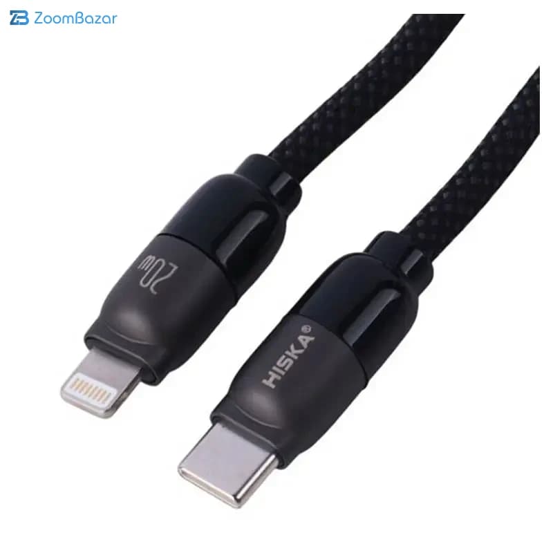کابل USB-C به لایتنینگ هیسکا مدل LX-901CL طول 1 متر — تصویر ۲