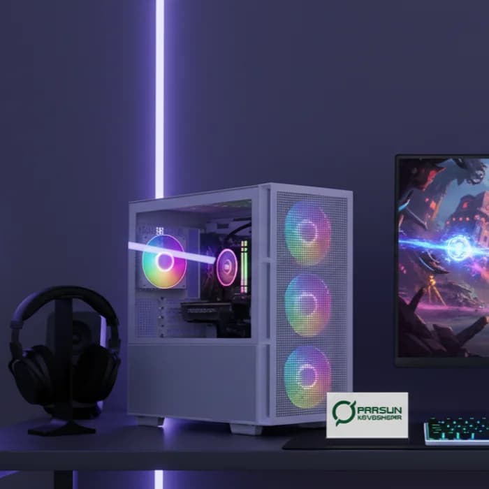 کیس کامپیوتر دیپ کول مدل DEEPCOOL CH560 WHITE — تصویر ۷