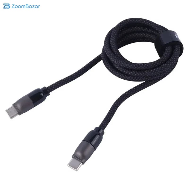 کابل USB-C هیسکا مدل LX-901CC طول 1 متر — تصویر ۳