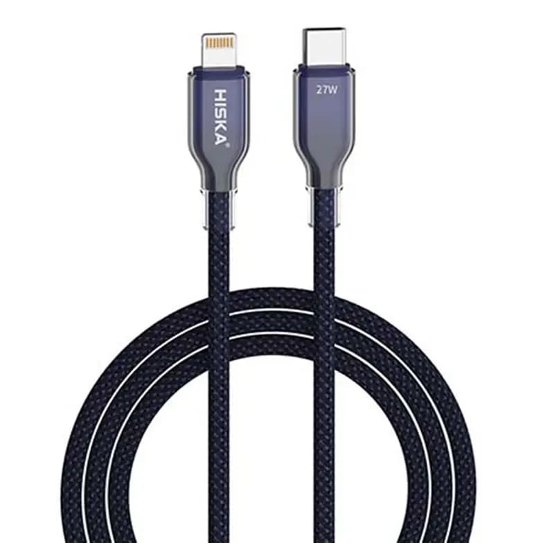 کابل USB-C به لایتنینگ هیسکا مدل LX-911CL طول 1 متر