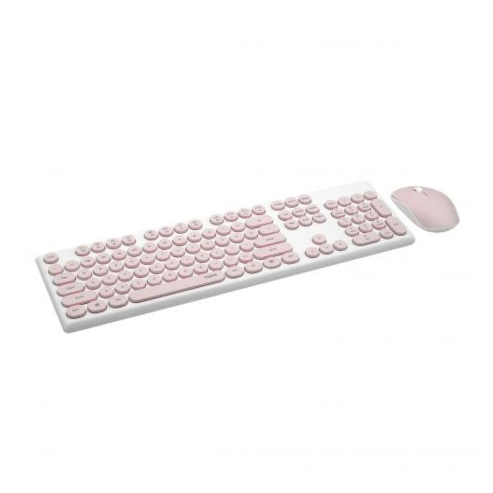 کیبورد و ماوس بی سیم رپو Rapoo X260S Wireless Keyboard & Mouse PINK — تصویر ۱۱