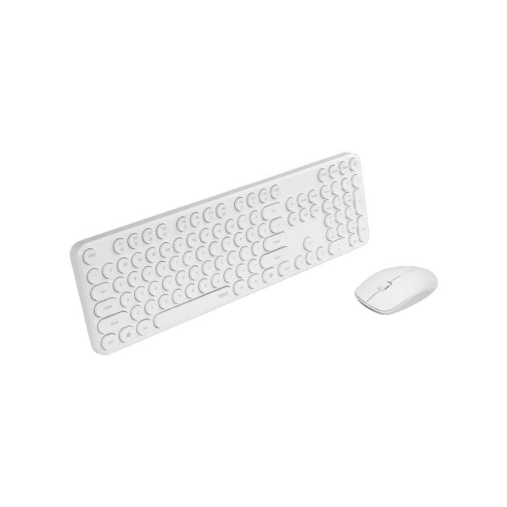 کیبورد و ماوس بی سیم رپو Rapoo X260S Wireless Keyboard & Mouse PINK — تصویر ۷