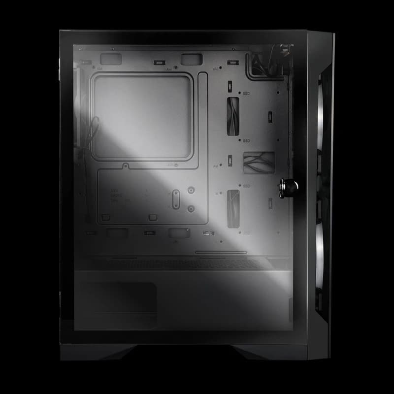 کیس کامپیوتر گیم دیاس مدل GAMDIAS APOLLO E2 ELITE BLACK — تصویر ۴