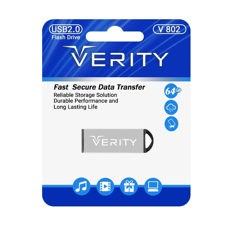 فلش 64 گیگ VERITY مدل V802
