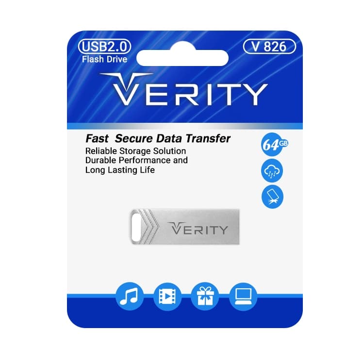 فلش 64 گیگ VERITY مدل V826
