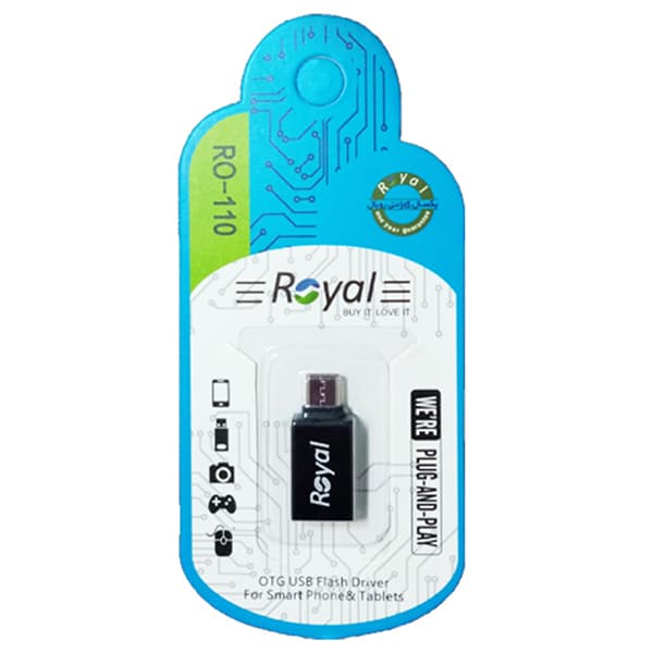 تبدیل OTG TYPE-C رویال RO-110 — تصویر ۳
