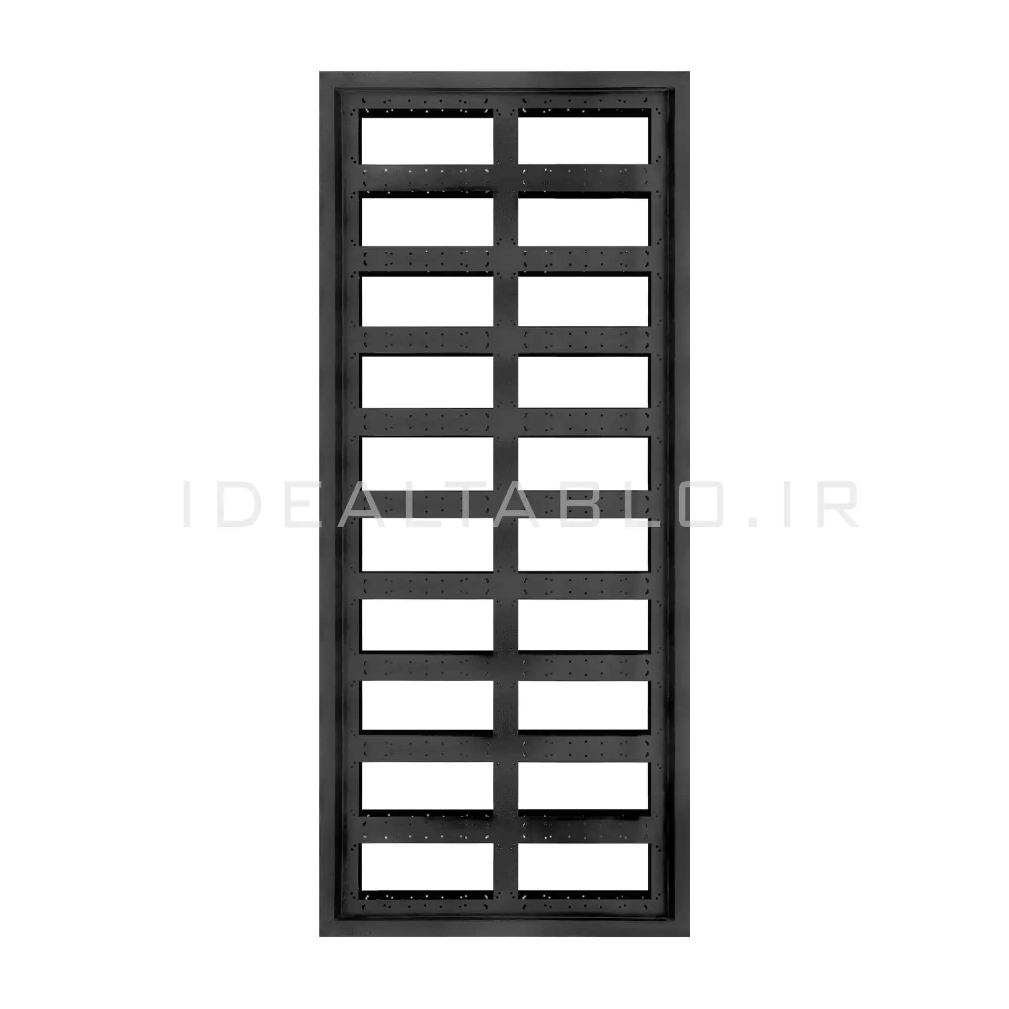 قاب تابلو روان دوطرفه 2 * 10