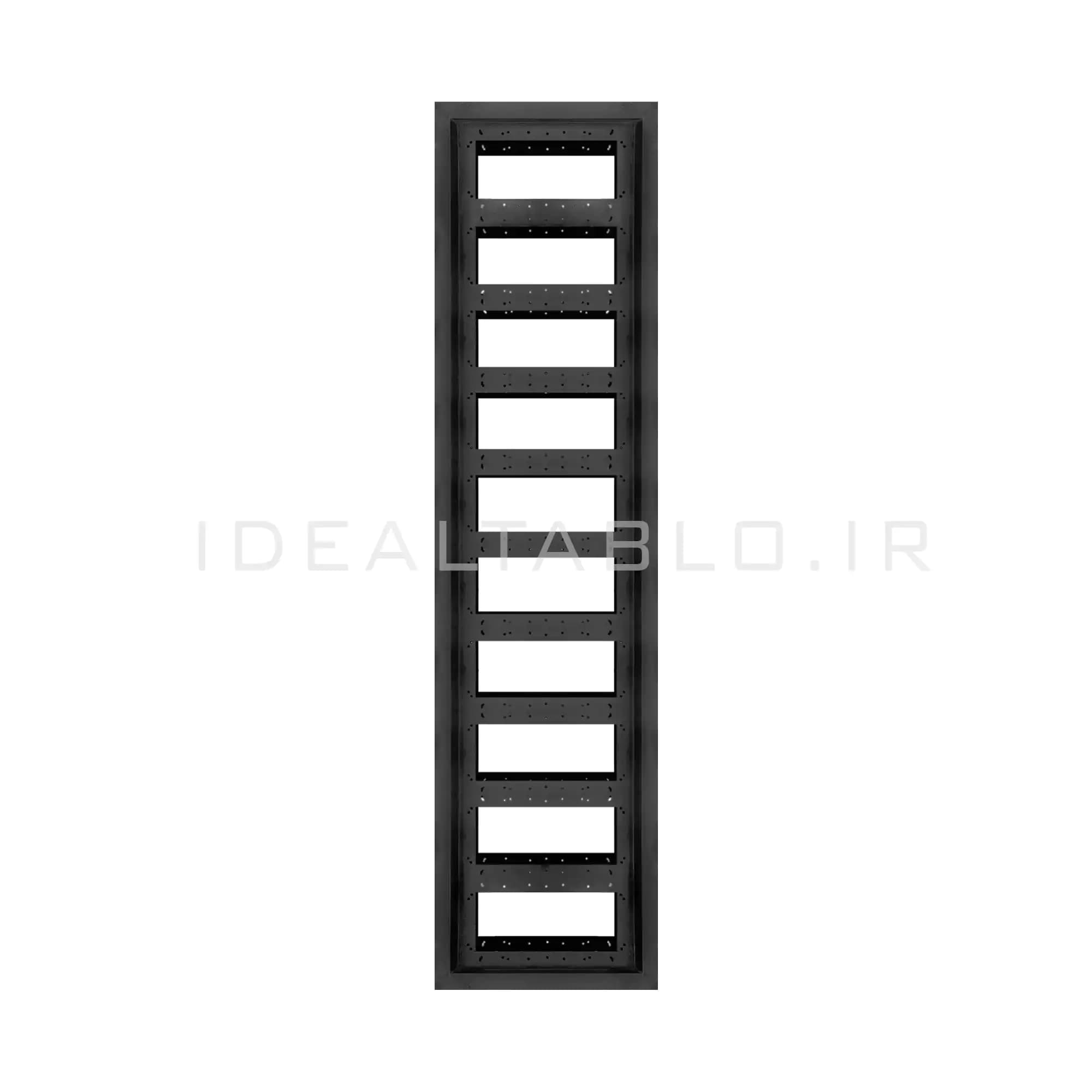 قاب تابلو روان دوطرفه 1 * 10