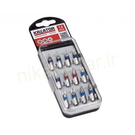 ست سری پیچگوشتی 12 عددی کریتور مدل KRT064301