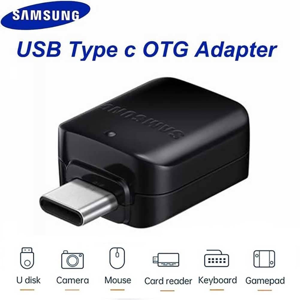 تبدیل OTG Samsung Type-C to USB ( سفید مات )