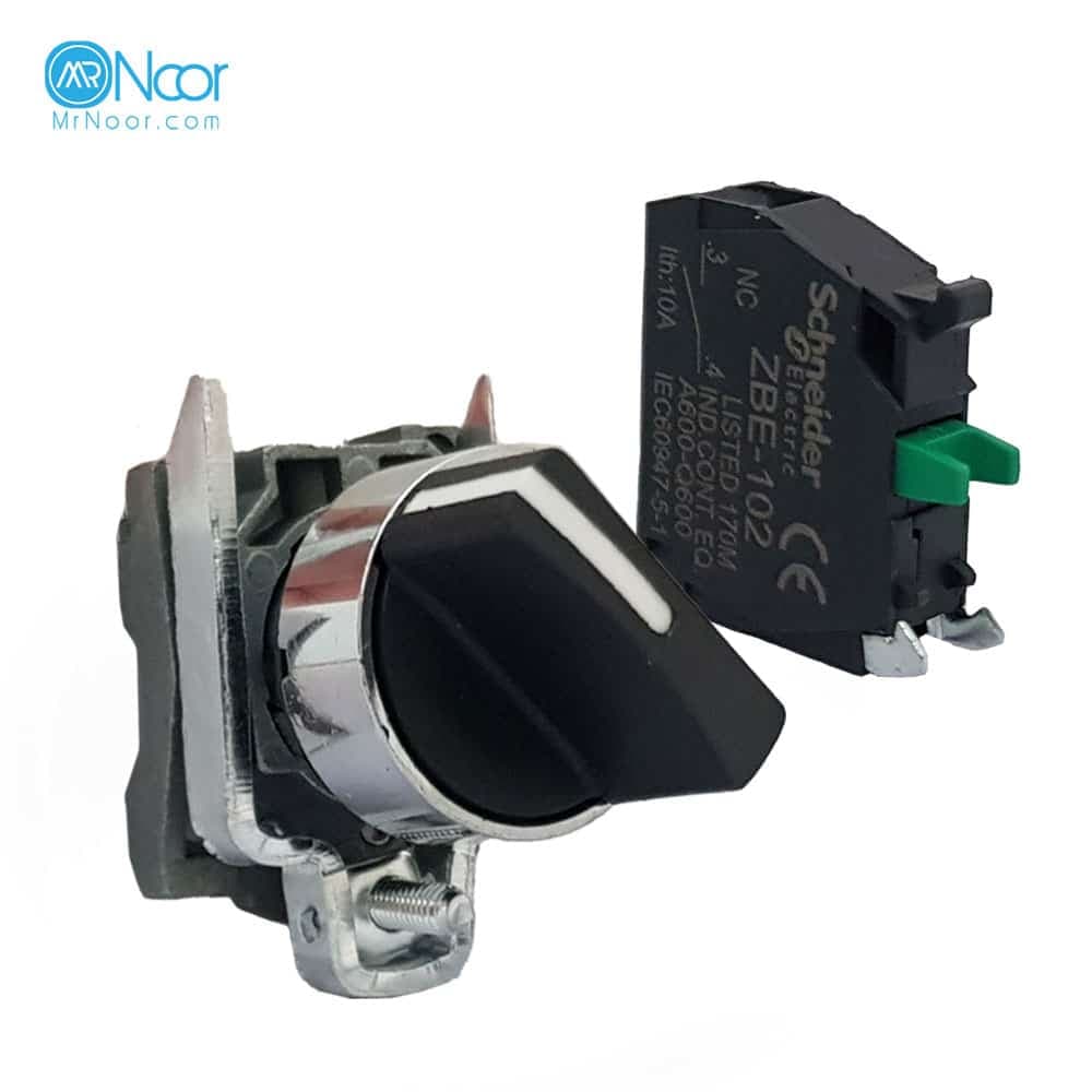 کلید فرمان یک طرفه XB4 اشنایدر مدل XB4-BD21