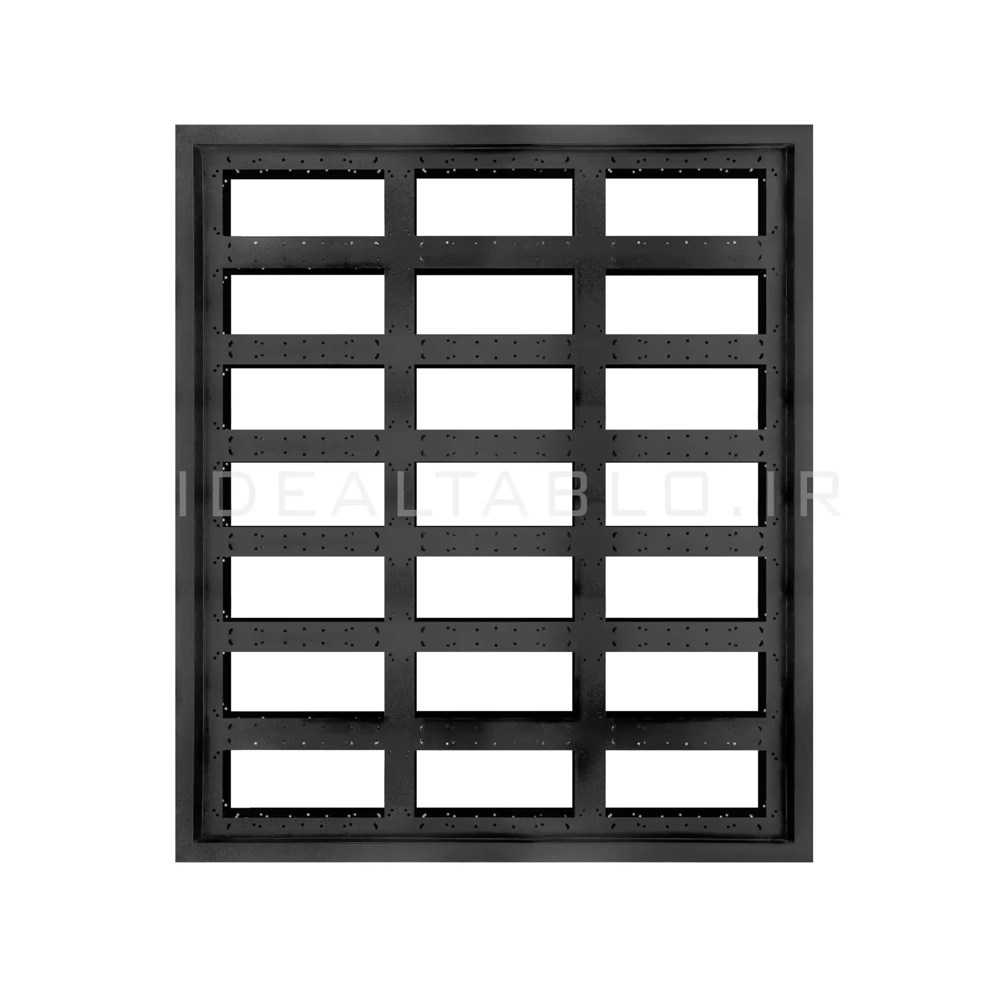 قاب تابلو روان دوطرفه 3 * 7