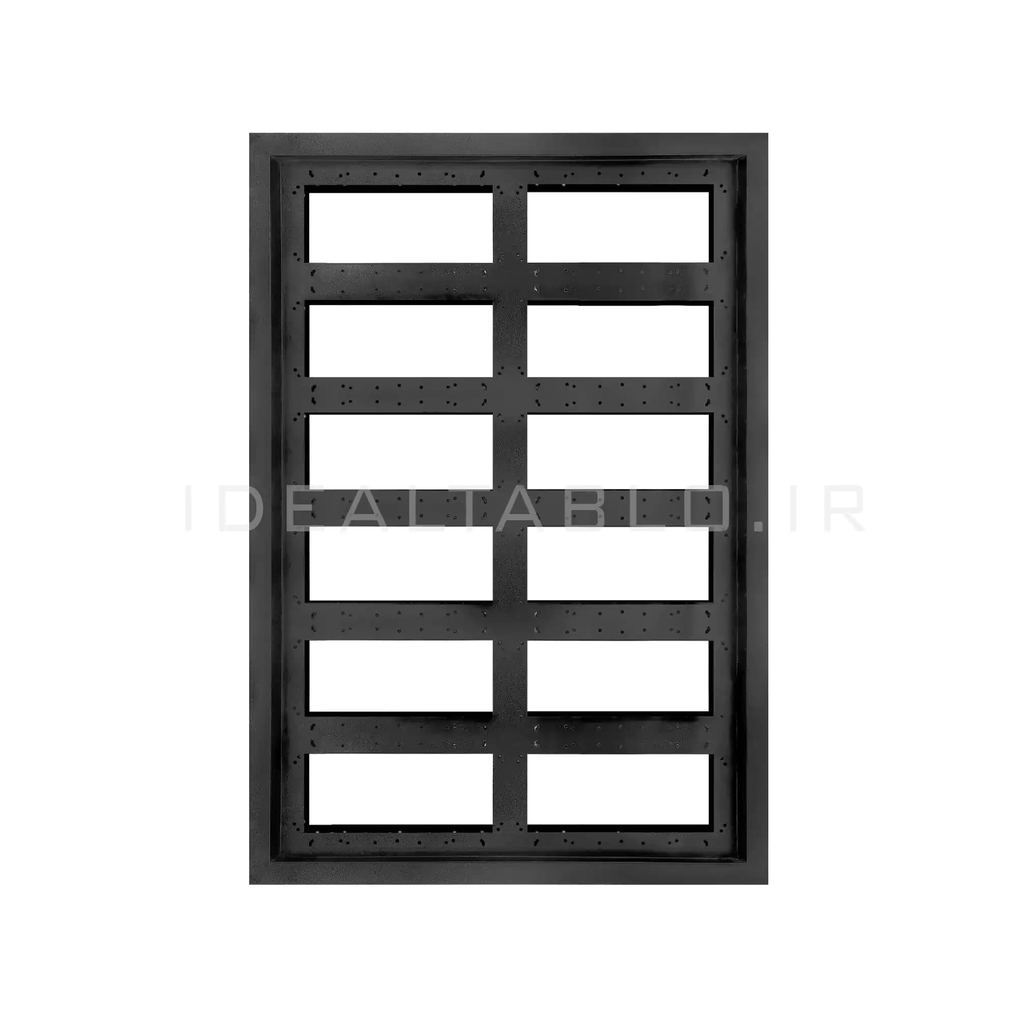 قاب تابلو روان دوطرفه 2 * 6