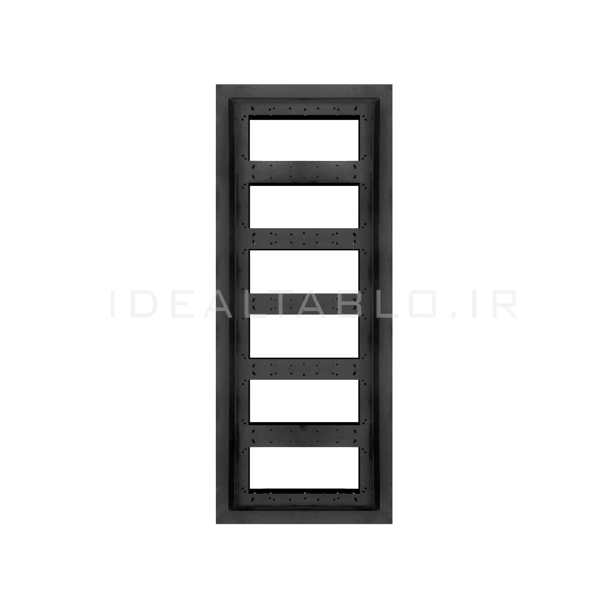 قاب تابلو روان دوطرفه 1 * 6