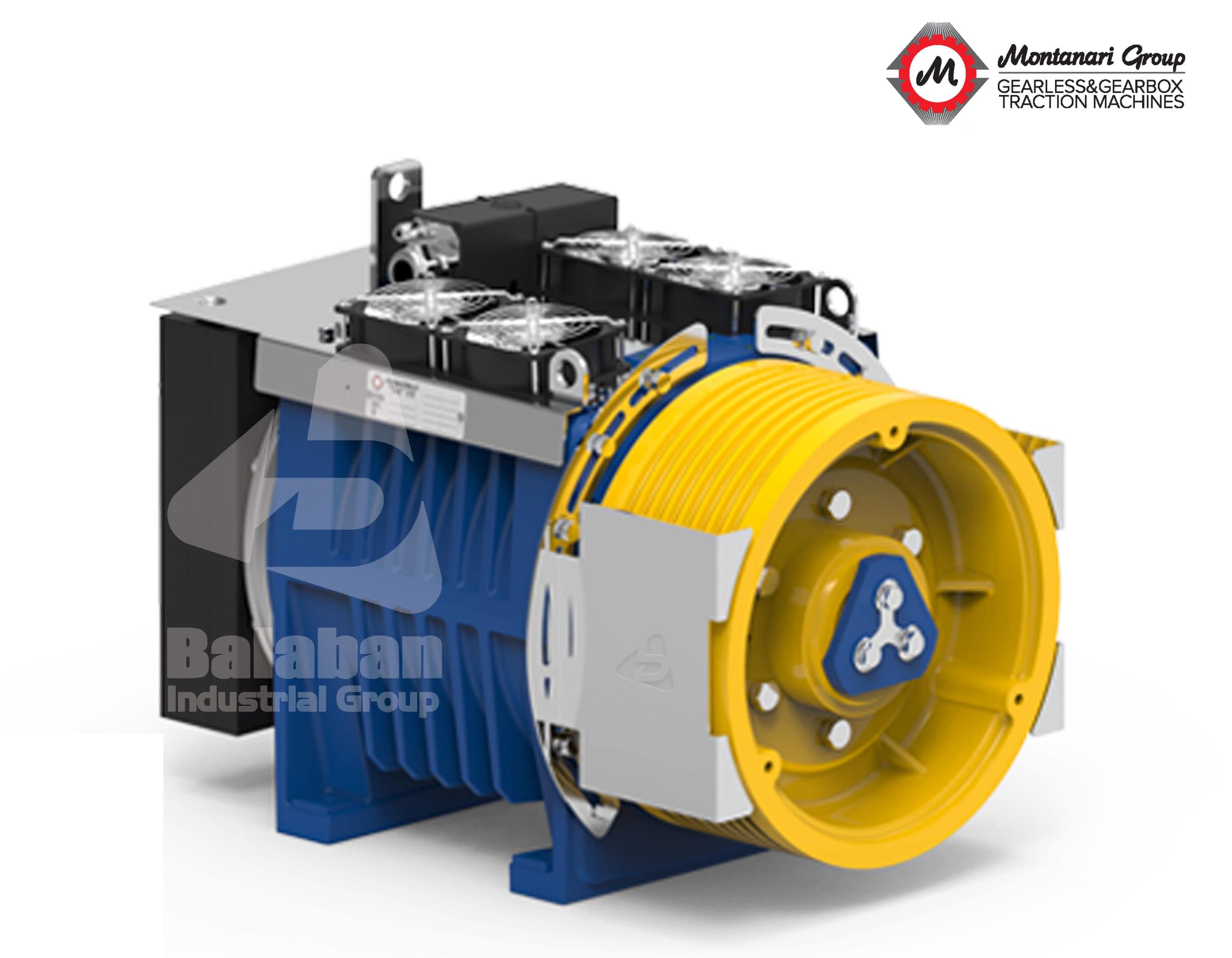 موتور گیرلس مونتاناری MONTANARI-MGV34S- 16.2 KW-1.6M/S