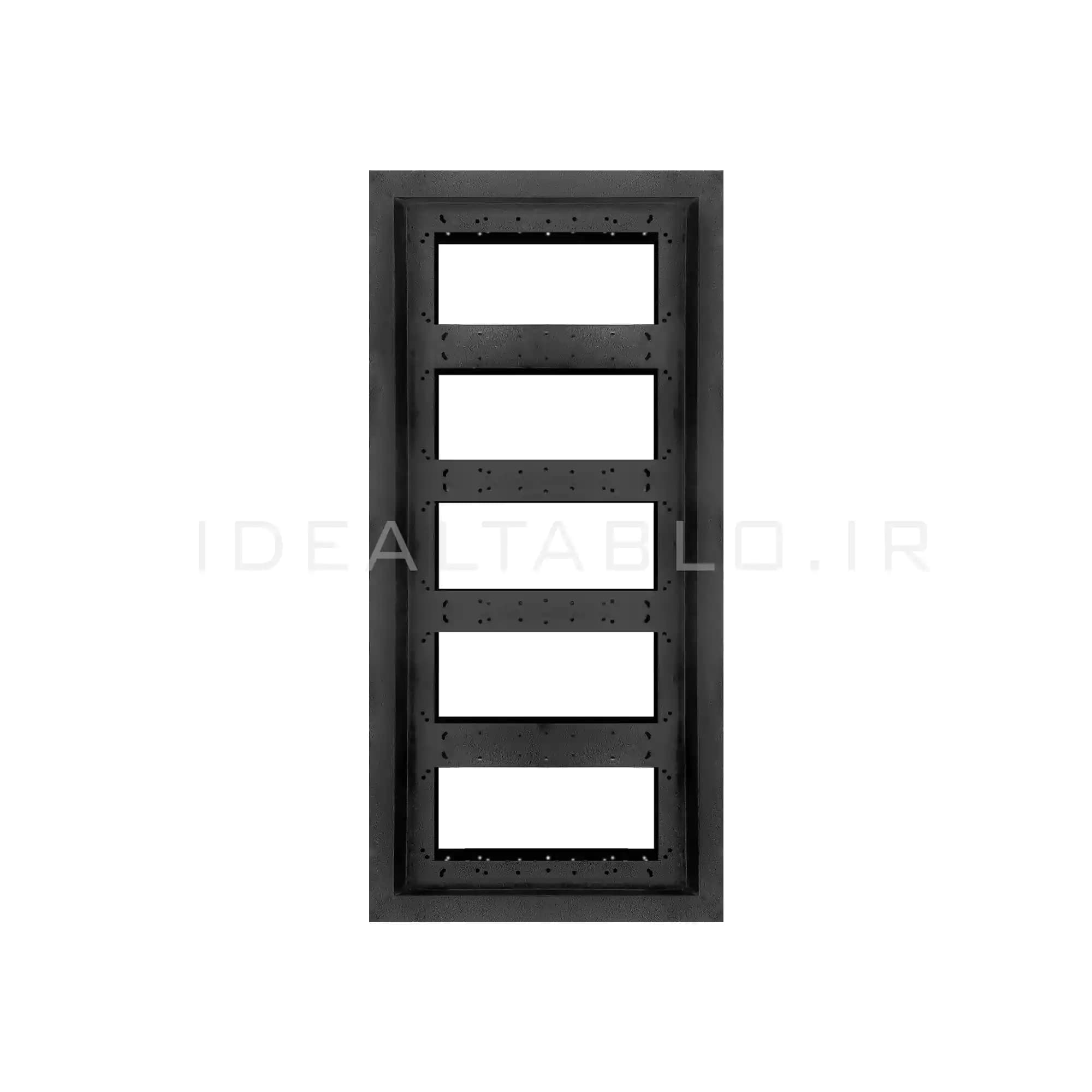 قاب تابلو روان دوطرفه 1 * 5