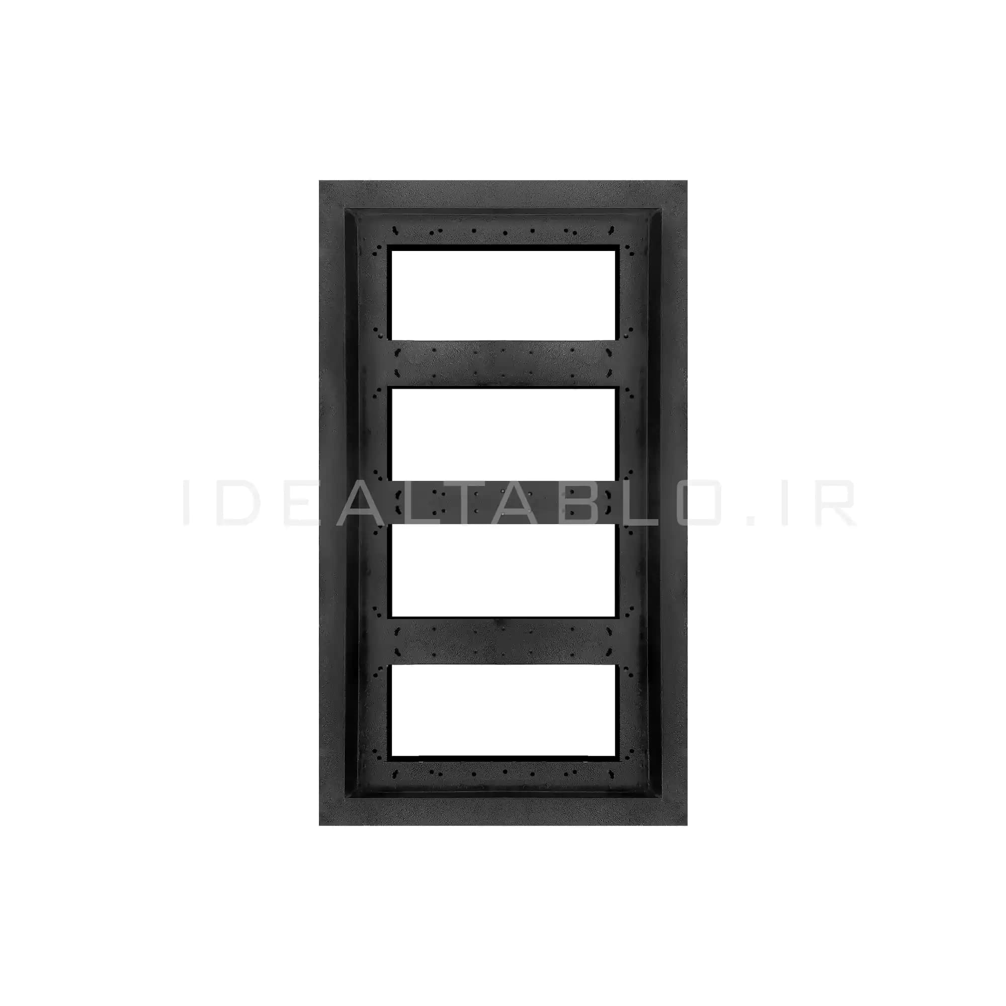 قاب تابلو روان دوطرفه 1 * 4