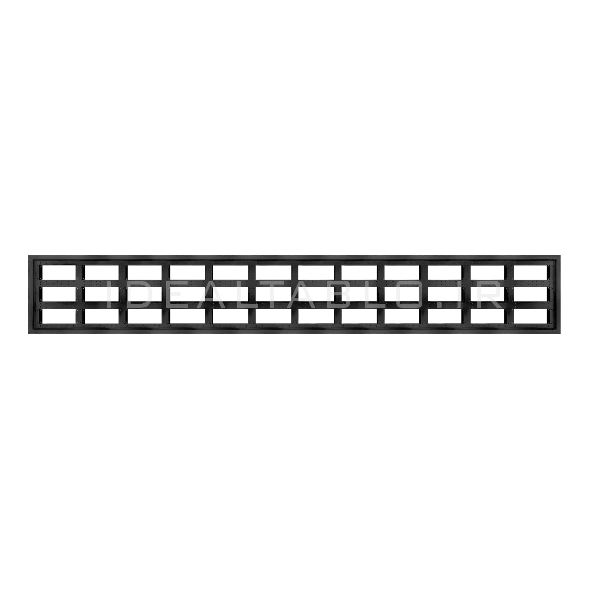 قاب تابلو روان دوطرفه 12 * 3