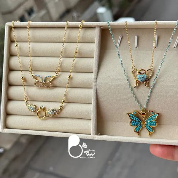 گردنبند میناکاری حراجی — تصویر ۵