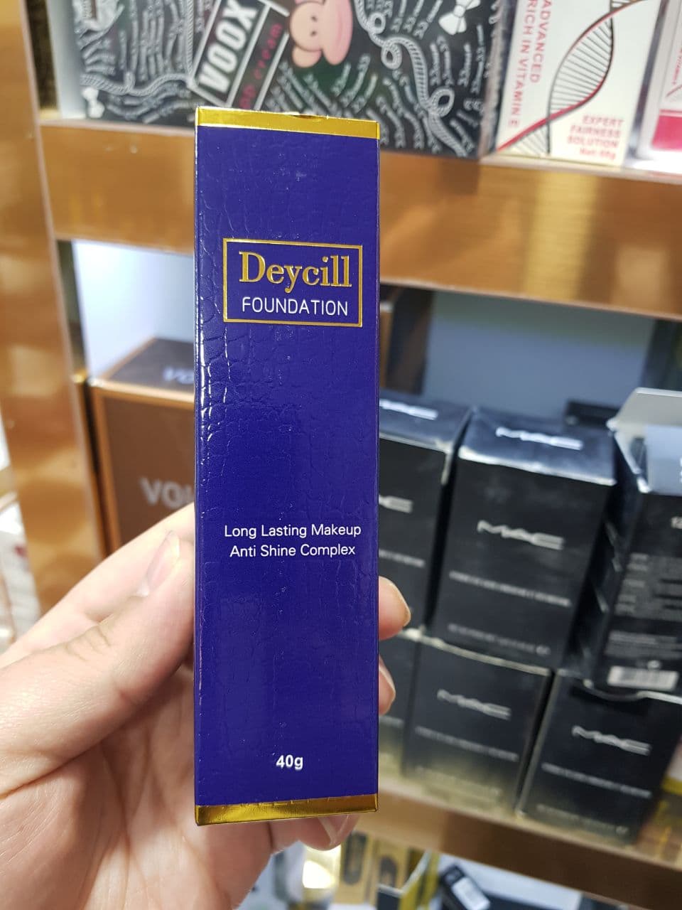 کرم پودر دی سل با وزن 40 گرم مخصوص انواع پوست Daycell FOUNDATION — تصویر ۵