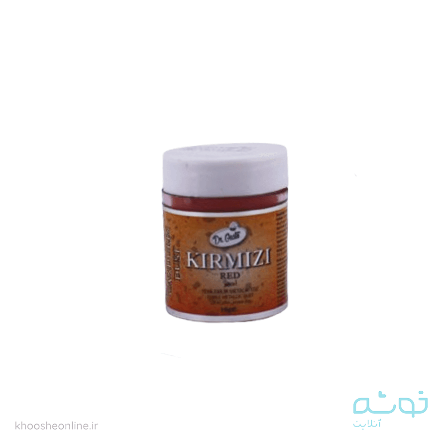 اکلیل خوراکی قرمز 10 گرمی دکتر گوستو DR.GUSTO POWDER COLOR