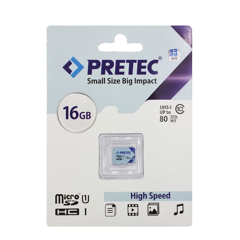 کارت حافظه پرتک مدل micro ظرفیت 16گیگابایت