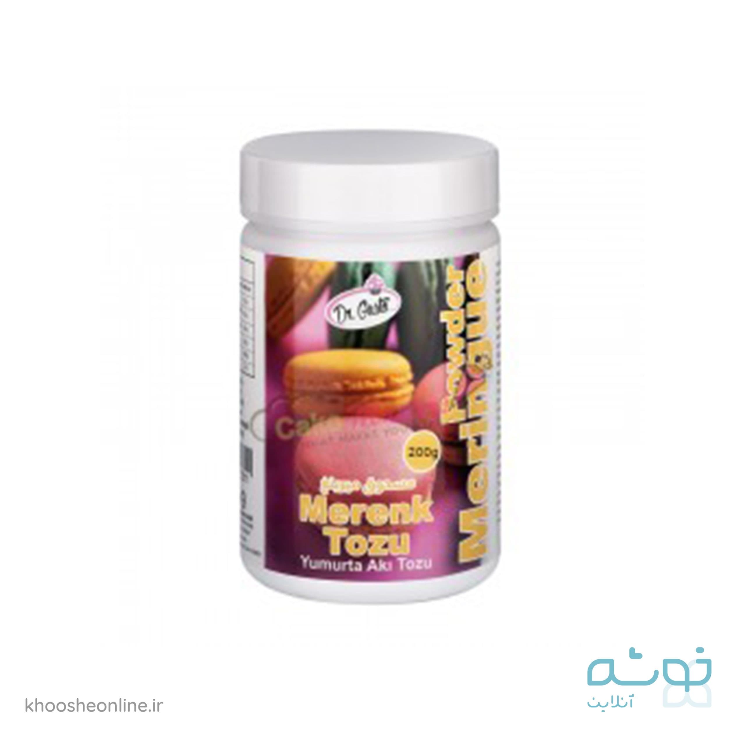 پودر مرنگ 50 گرمی دکتر گوستو DR.GUSTO MERINGUE POWDER