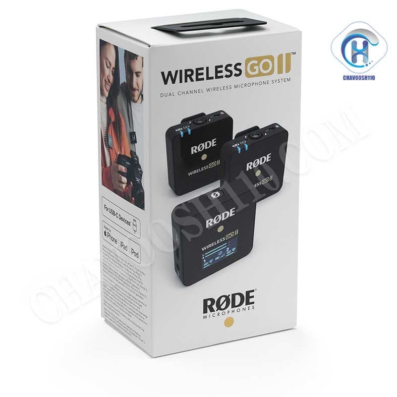 میکروفن بی سیم رود مدل WIRELESS GO II — تصویر ۴