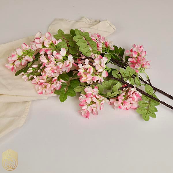 گل مصنوعی دکوری و تزیینی مدل گل اقاقیا sh388